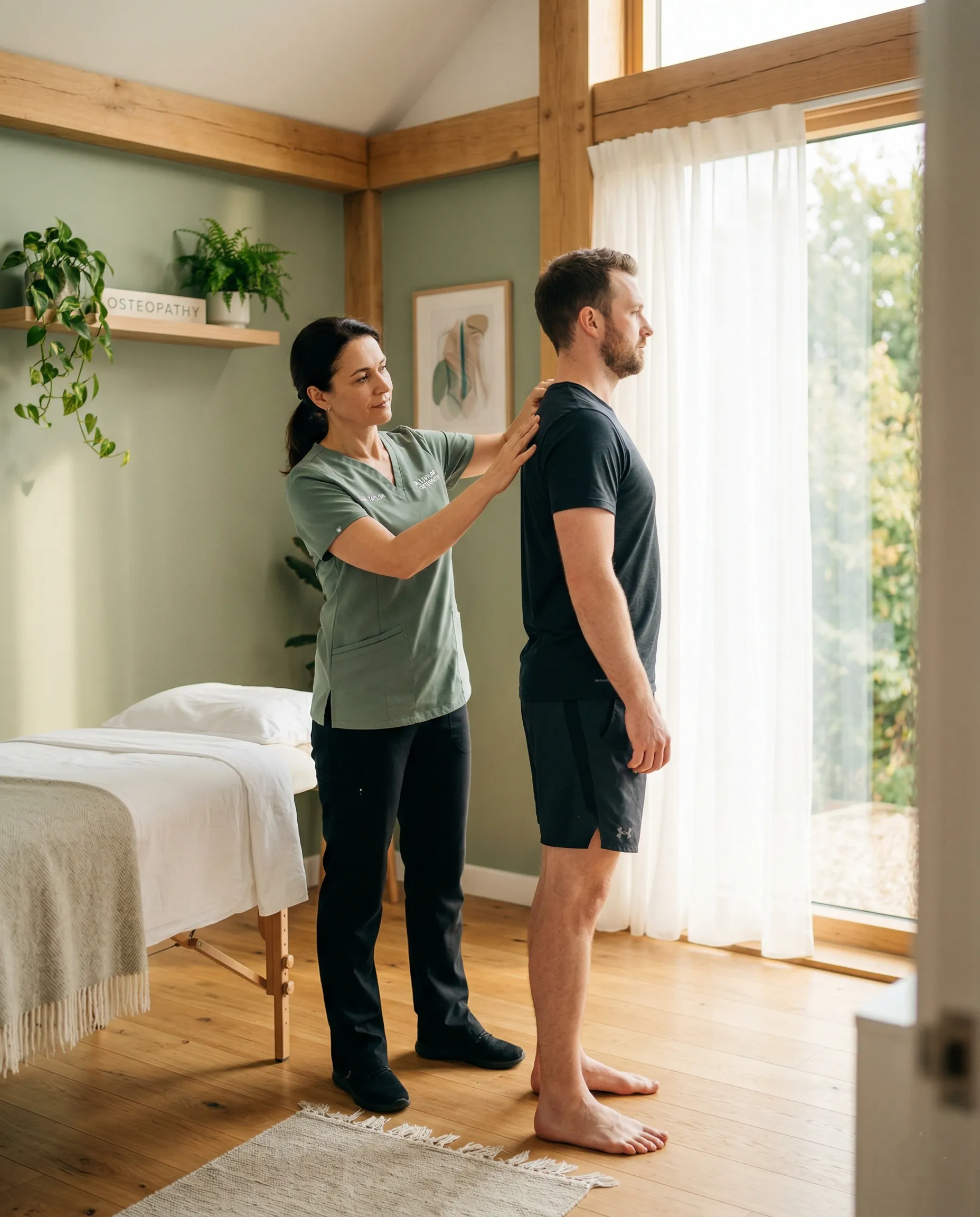 Osteopathy consultation